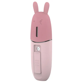 

Portable Facial Humidifier Usb Mini Handheld Ultrasonic Humidifier Mist Maker Fog Ger Diffuser For Face Steam Pink