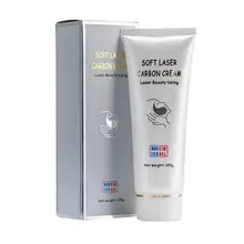 Новинка 120 г мягкий лазерный карбоновый крем-гель для ND Yag лазерное омоложение кожи активный карбоновый крем