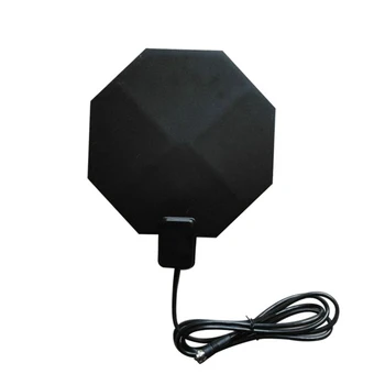 

Flat Design Indoor TV HDTV DTV Antenna Support Receiving VHF UHF Signals/Free Digital/Analog Signals High