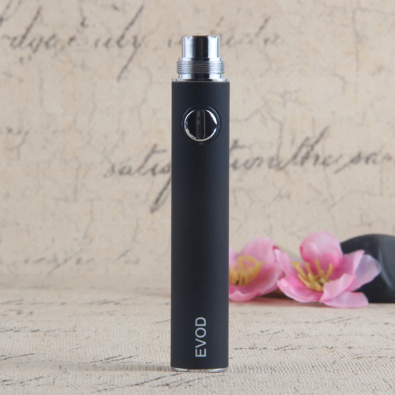 Evod Регулируемый аккумулятор с переменным напряжением eGo 510+ зарядное устройство USB электронная сигарета для CE4 CE5 T3S атомайзер Vape ручка комплект - Цвет: Черный