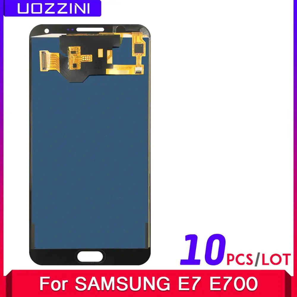 10 шт./лот сверхкачественный ЖК-дисплей 100% протестирован для Samsung Galaxy E7 E700 E7000