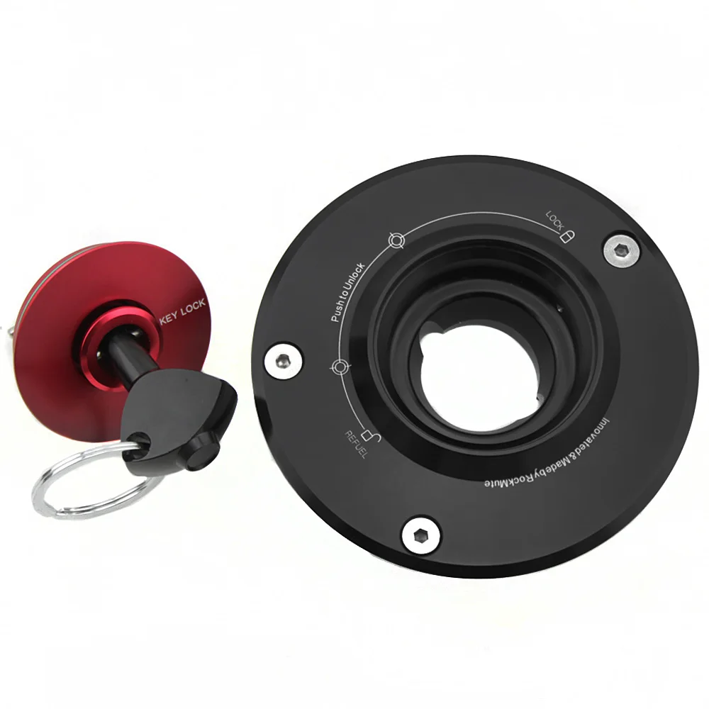 Ключ замок газовый топливный бак Крышка для Yamaha YZF R6/R1/R25/R3 YZF-R125 YZF-R15 XJR1300 FJR1300 XT1200ZE XV950 V-MAX мотоцикла - Цвет: Red