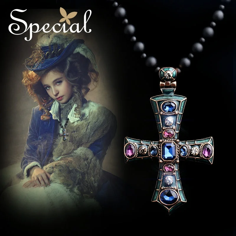 

Special Winter New Arrival Fashion Style Necklaces & Pendants Western Style Cross Free Shipping Gifts For Girls Women XL150107