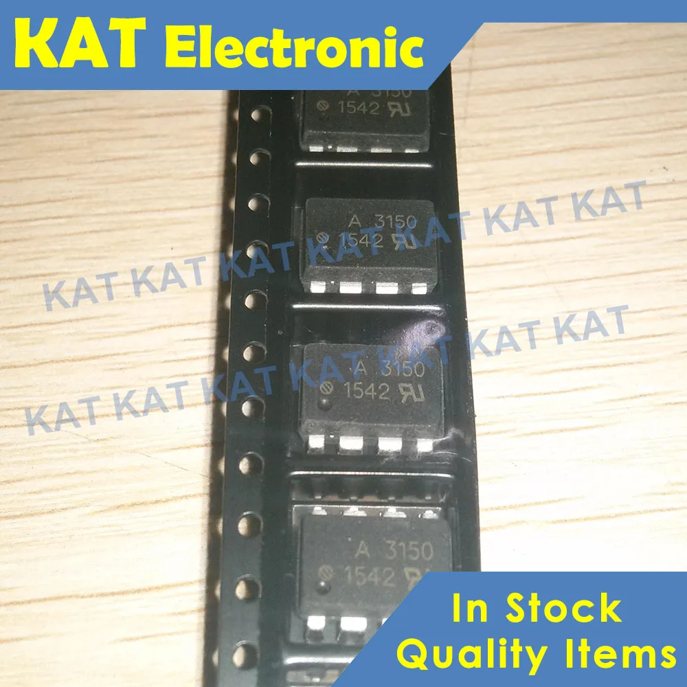 HCPL3150V A3150V 0.5 Amp Output Current IGBT Gate Drive Optocoupler