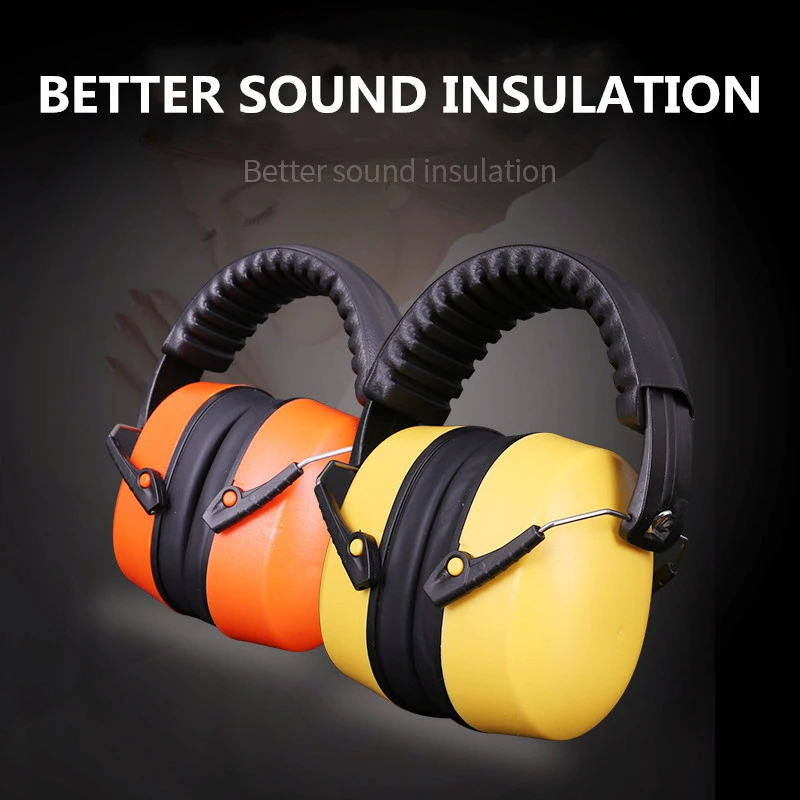Noise proof earmuffs noise reduction sleep learning earmuffs mute industrial headphones