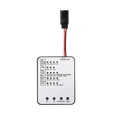 Светодиодный электронный контроллер скорости ESC для радиоуправляемого автомобиля 25A/35A/45A/60A/80A/120A/150A бесщеточный ESC - Цвет: Silver