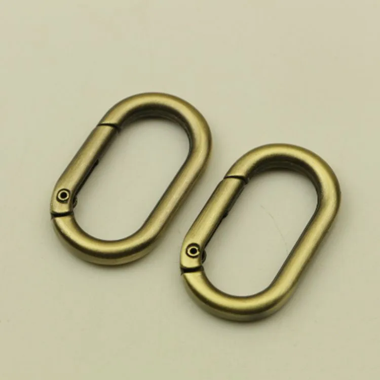 32mm-brass 20/32 мм весенне-уплотнительные кольца металлические пряжки для сумке Скоба для крепления ошейник Сумочка с брелоком ручка разъем DIY аксессуары - Цвет: 32mm-brass