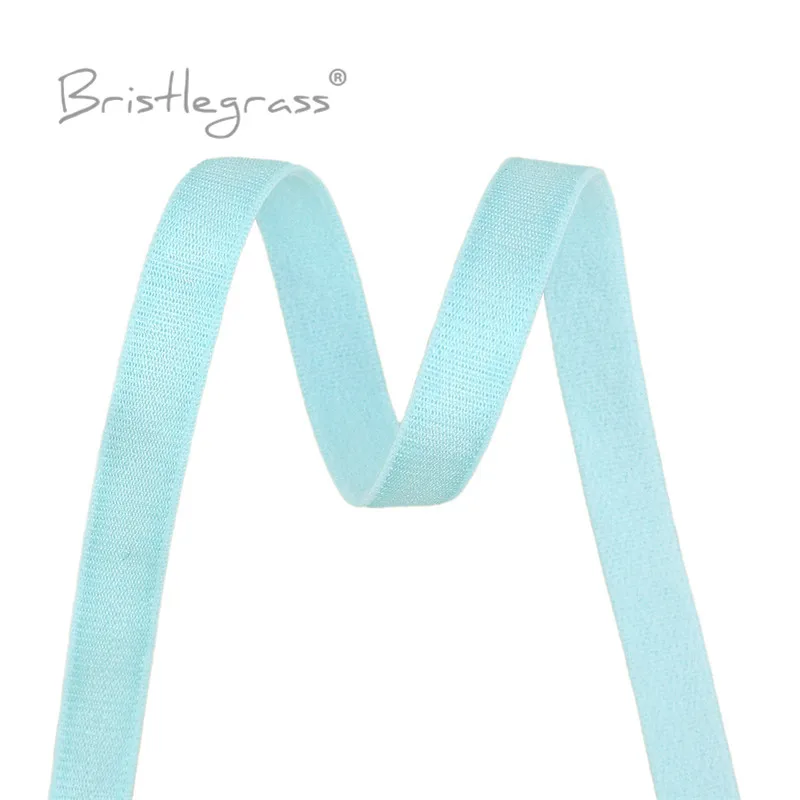 Borsten gras 2 5 10 50 3/8 Yard "10mm Nylon BH Riemen Gummiband Spandex Schulter band Dessous Kleid Näh besatz – Detail 36