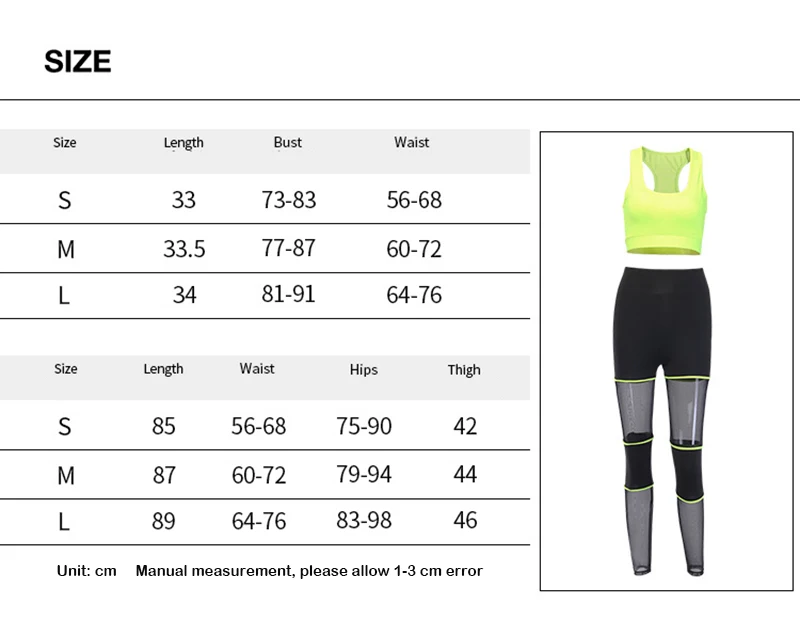 2 шт. сетчатый дышащий полосатый лоскутный фитнес-набор бюстгальтер эластичные тонкие брюки комплекты для йоги спортивная одежда для женщин Спортивная одежда для бега