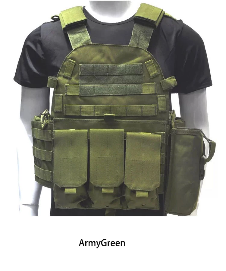 Открытый военный тактический жилет функция MOLLE расширение и Удобная Тренировка CS боевые упражнения комбинация охотничья одежда