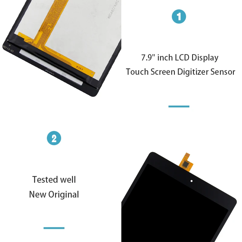 Tela Lcd Novo 7.9 para Xiaomi Mipad mi Pad A0101 Tela Matricial com Sensor de Toque Painel Tablet pc Substituição - Imagem 4