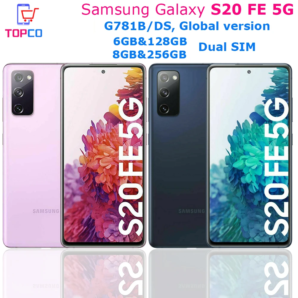 Samsung Galaxy S Fe 5g 6gb 128gb 8gb 256gb G781b Ds Unlocked Original Cellphone Snapdragon 865 Octa Core 6 5 Triple Cameras Mobile Phones Aliexpress