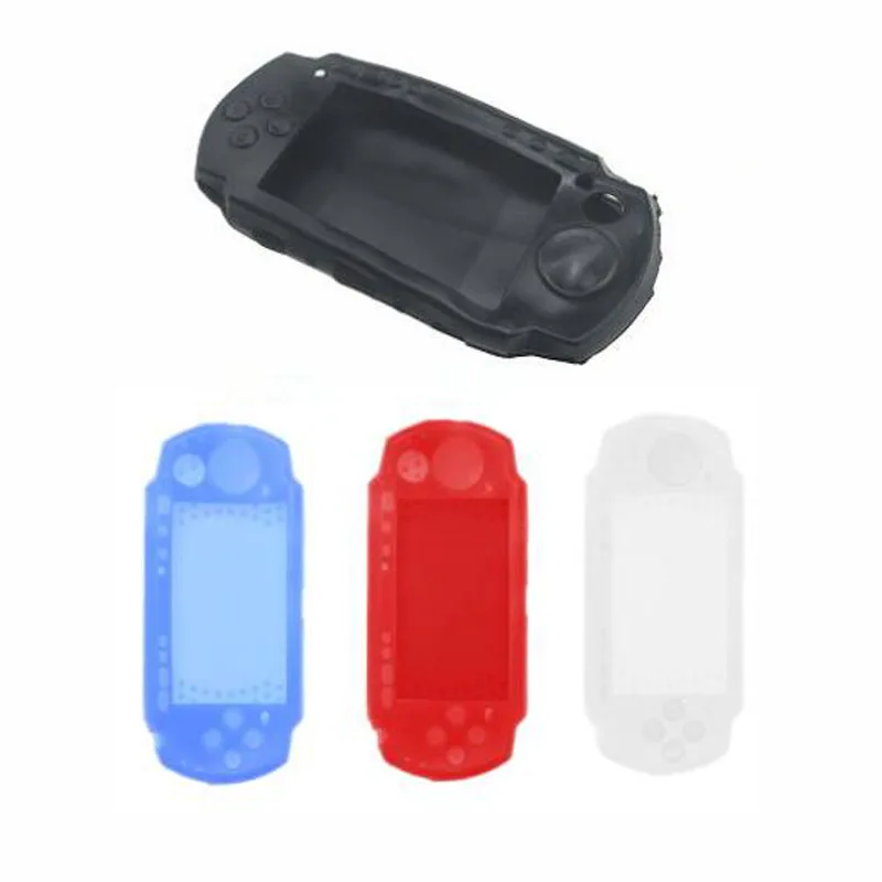 

Silicone Soft Protective Cover Shell for Sony PlayStation Portable PSP 1000 1004 1008 Console PSP1000 Body Protector Skin Case