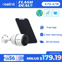 Reolink ir 3g/4g rede móvel ip câmera recarregável bateria alimentado câmera de vigilância de segurança 100% fio-livre
