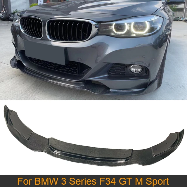 For BMW F34 Front Bumper Lip Spoiler Side Cover Diffuser Splitter Corner  Body Kit 325d 328i 330d 335d 335i 3 Series GT 2014-2019 - AliExpress