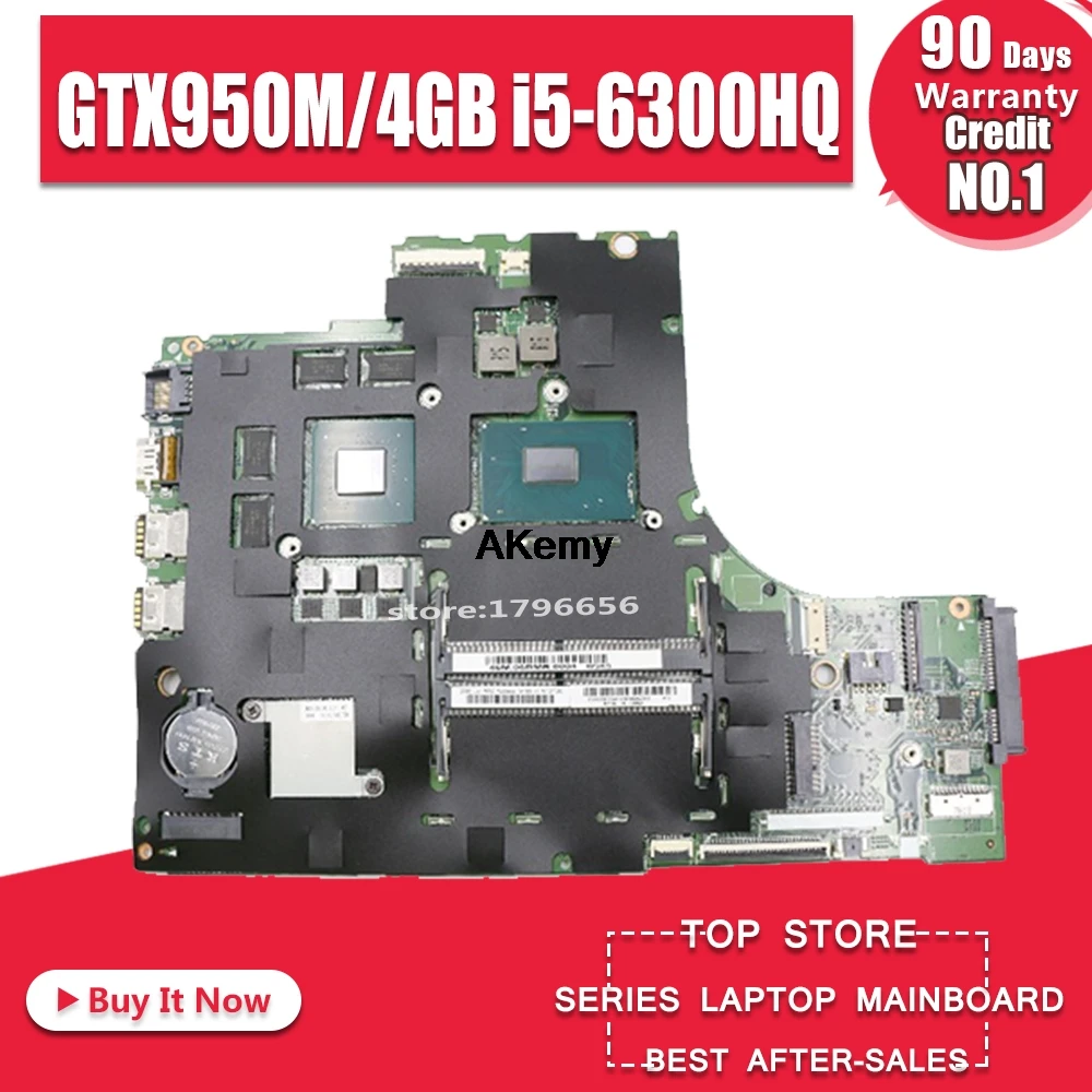 

For LENOVO ideapad 700-15ISK Motherboard tested 100% work LOL SKL MB 15221-1M 448.06R01.001M GTX950M/4GB SR2FP i5-6300HQ