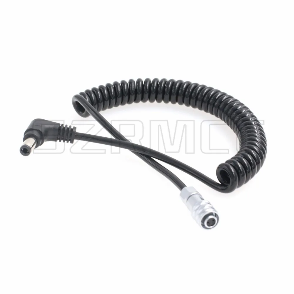 Cabo de Alimentação 5.5x2.5mm para Weipu Bmpcc Blackmagic Pocket Cinema Câmera Enrolada Ângulo Direito dc Sf610 2 Pinos Plugue Fêmea 4k 4 Feixe de cabos