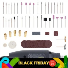 ЕС 50 Вт перезаряжаемая Мини электрическая дрель шлифовальный станок 72 шт. полировка гравировка заточка машины шлифовальный набор