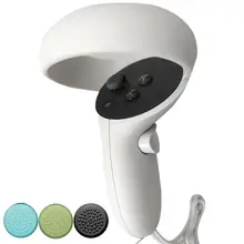 10 pces tampões da vara do polegar do silicone vr quest 2 tampões do polegar do controlador do toque para o oculus quest 1/2/quest rift s vr controlador