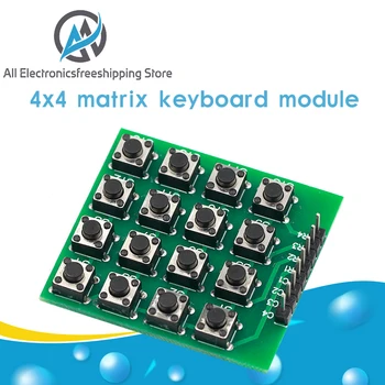 

4x4 Matrix 16 Keypad Keyboard Module 16 Button Mcu for Arduino