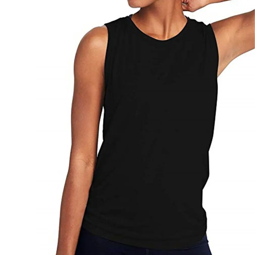 

Sleeveless Shirt Sports Fitness Yoga Vest Basic Sleeveless Thin Blouse Backless Design Mesh Yoga Exercise Vest