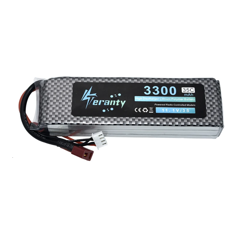 Teranty power 11,1 v 3300maH 35C Lipo аккумулятор для радиоуправляемого дрона, лодки, квадрокоптера, запасные части 3s 2800mah 11,1 v батареи T/XT60 разъем