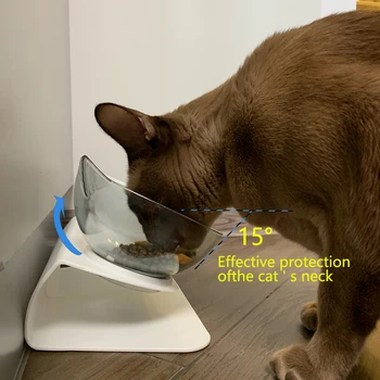 Non-Slip Double Cat Bowl Dog Bowl With Stand Pet Feeding Cat Water Bowl For Cats Food Pet Bowls For Dogs Feeder Product Supplies 2