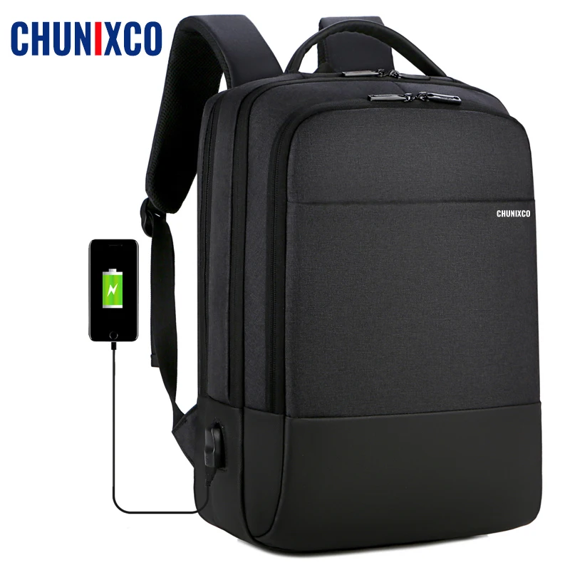 

CHUNIXCO USB Charing Anti Theft Backpacks for Men 15.6 inch Laptop Waterproof Bag pack Male Mutifuntion Backpack Men Travel Bags