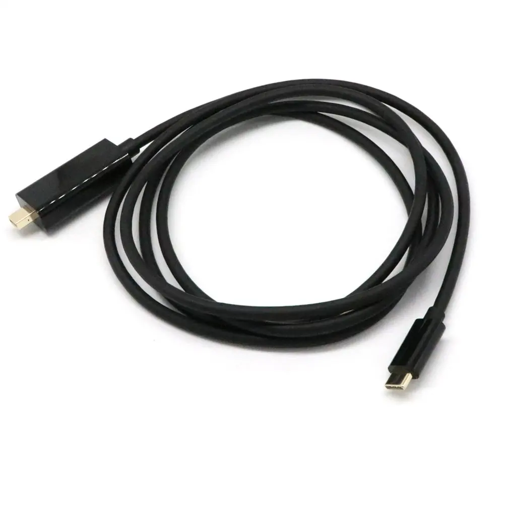 1 8 метров 4K * 2K USB 3 C type Thunderbolt к мини дисплейному порту DP Кабель адаптер подходит