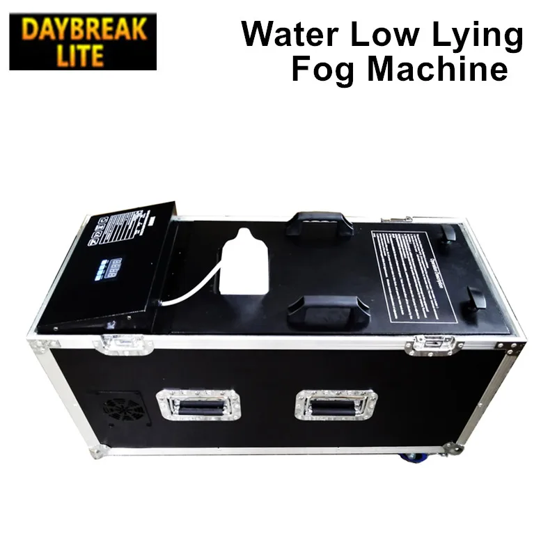 

3000w water low lying fog machine flight case packing dmx512&remote controllow ground smoke machine flightcase