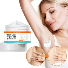 

Whitening Cream Skin Lightening Bleaching Cream Underarm Dark Skin Legs Knees Private Parts Whitening Intimate Body Lotion Cream