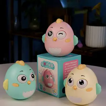 

Kuulee Baby Tumbler Toy Music Story Machine 0-12 Months Early Education Puzzle Nodding Doll story machine plastic 0-6 years old