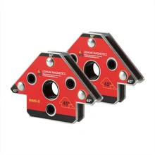 2Pcs/Set Wm6-S Magnetic Welding Clamp Magnet Welding Holder For Three-Dimensional Welding