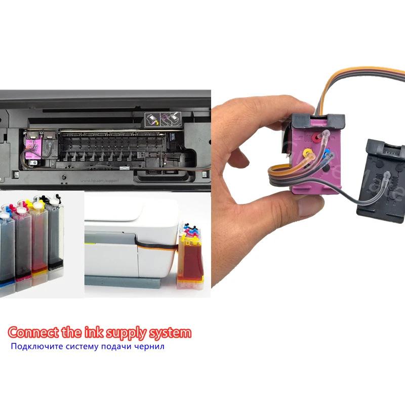 Economink 305XL Cartouches d'encre, 305 XL Noir Remanufacturées pour  Cartouche HP 305, pour DeskJet 2700 2710 2721 2723 2720 2722 Plus 4110 4120  4100