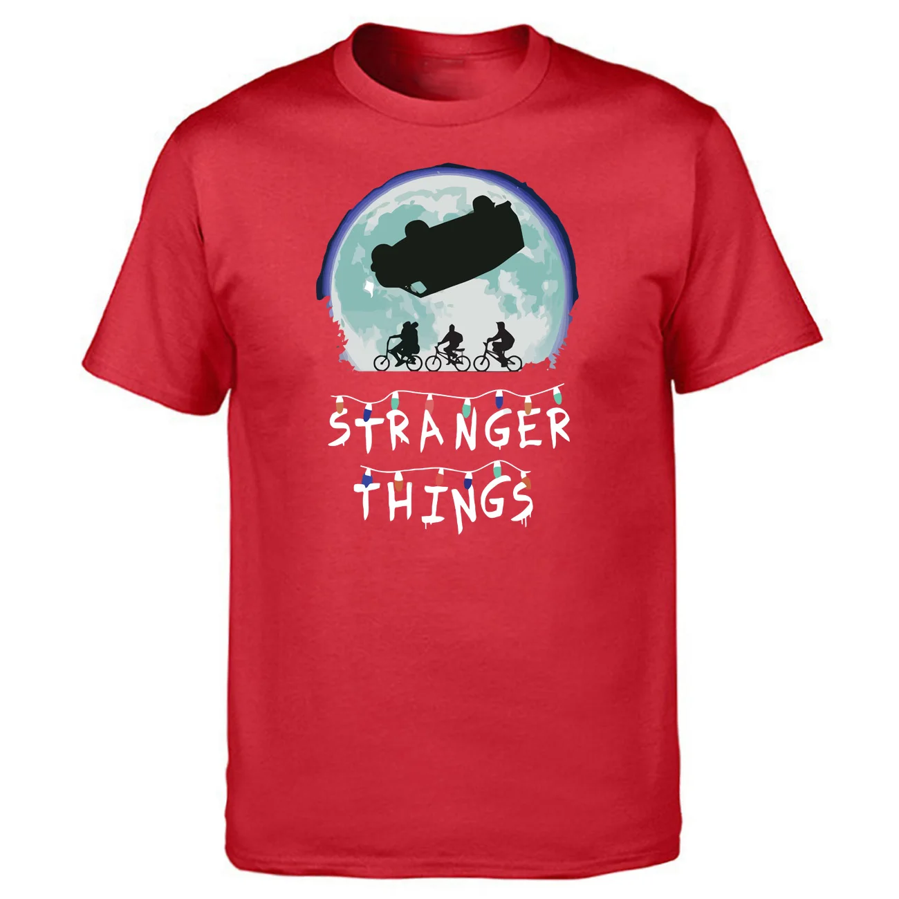 Футболка с перевернутым пухом NewStranger Things Terror смешные мужские футболки летняя