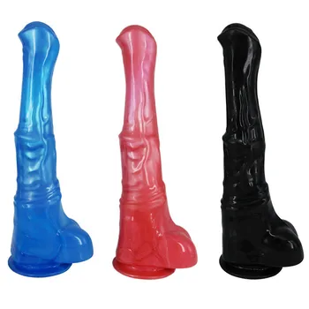 Silicon 40CM Super Huge Animal Vagina Scale Dildo Sex Toys For Women Men Anal Plug Prostate Massage Butt Plug Anus Masturbation 2