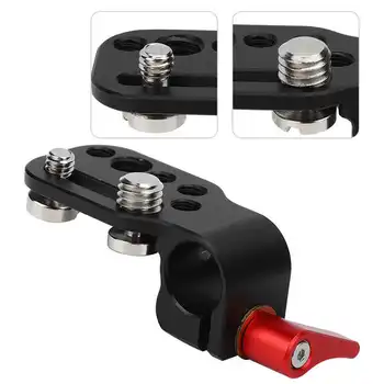 

Cage Expansion Clamp Camera Expansion Clip Cage Pipe Clamp 15mm Single Hole Conduit Clip Camera Monitor Expansion Connector