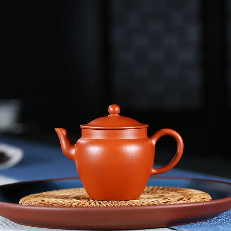 

2704 130 ml mitral pot of kung fu tea set sketch undressed ore zhu mud purple sand tea set a complete set