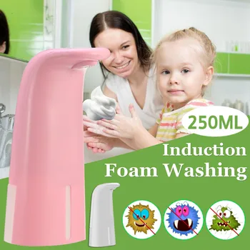 

Non-Contact Intelligent 250ml Liquid Soap Dispenser Automatic Contactless Induction Foam Infrared Sensor Hand Washing Device
