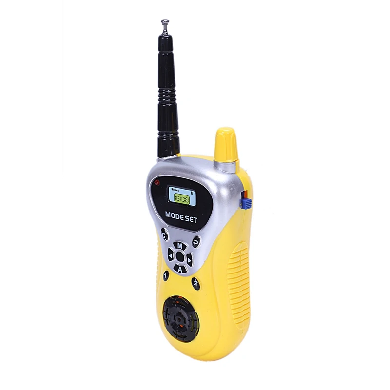 2Pcs Walkie Talkie for Children Electronic Toys Portable Two Way Radio Set