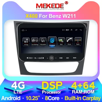 

4G RAM 10.25" Android screen Car IPS RDS GPS For Mercedes Benz E-class W211 E200 E220 E300 E350 E240 E270 E280 CLS CLASS W219