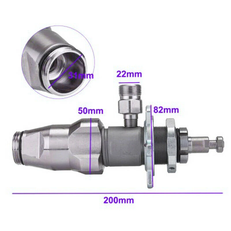 

1pcs Pump Body Assembly 390 395 490 495 595 Large Flow Airless Sprayer 17C721 17C-721 Aluminum Alloy Replacment