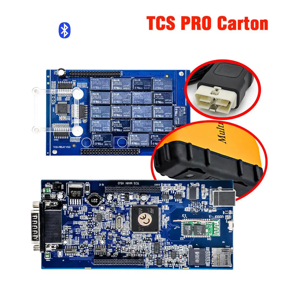 10 шт./лот инструмент CDP tcs pro 2015R3 Keygen двойной синий PCB tcs pro plus,01 OBDII автомобили Грузовики диагностический инструмент DHL бесплатно - Цвет: tcs pro 2