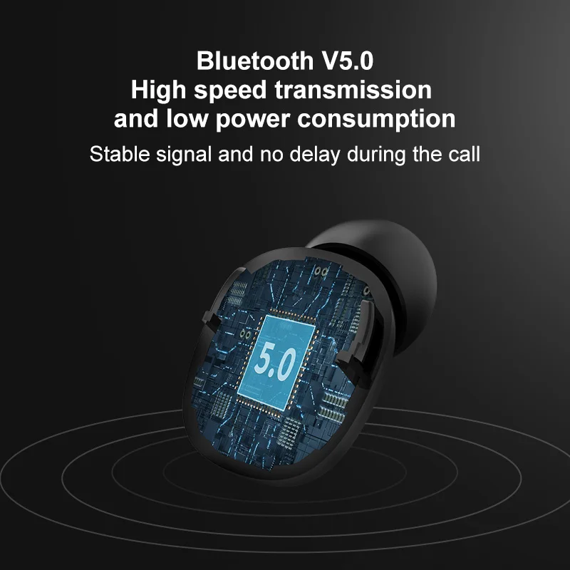 Mini BT 5 0 TWS IPX Waterproof Game Sports Bluetooth v5 0 Earphones Touch Control Wireless Earbuds For Phone