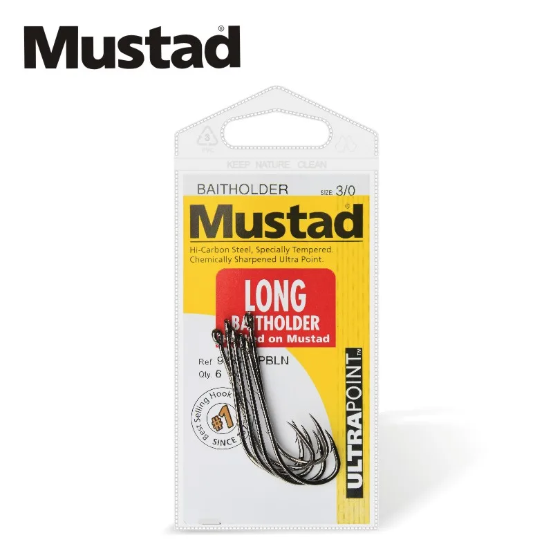1 упак./лот крючки Mustad для живой приманки забрасывания рыболовных снастей 92647 bn #