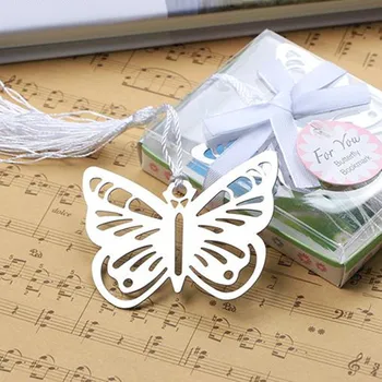 

Elegant Creative Alloy Bookmarks With Ribbon Gift Box Cute