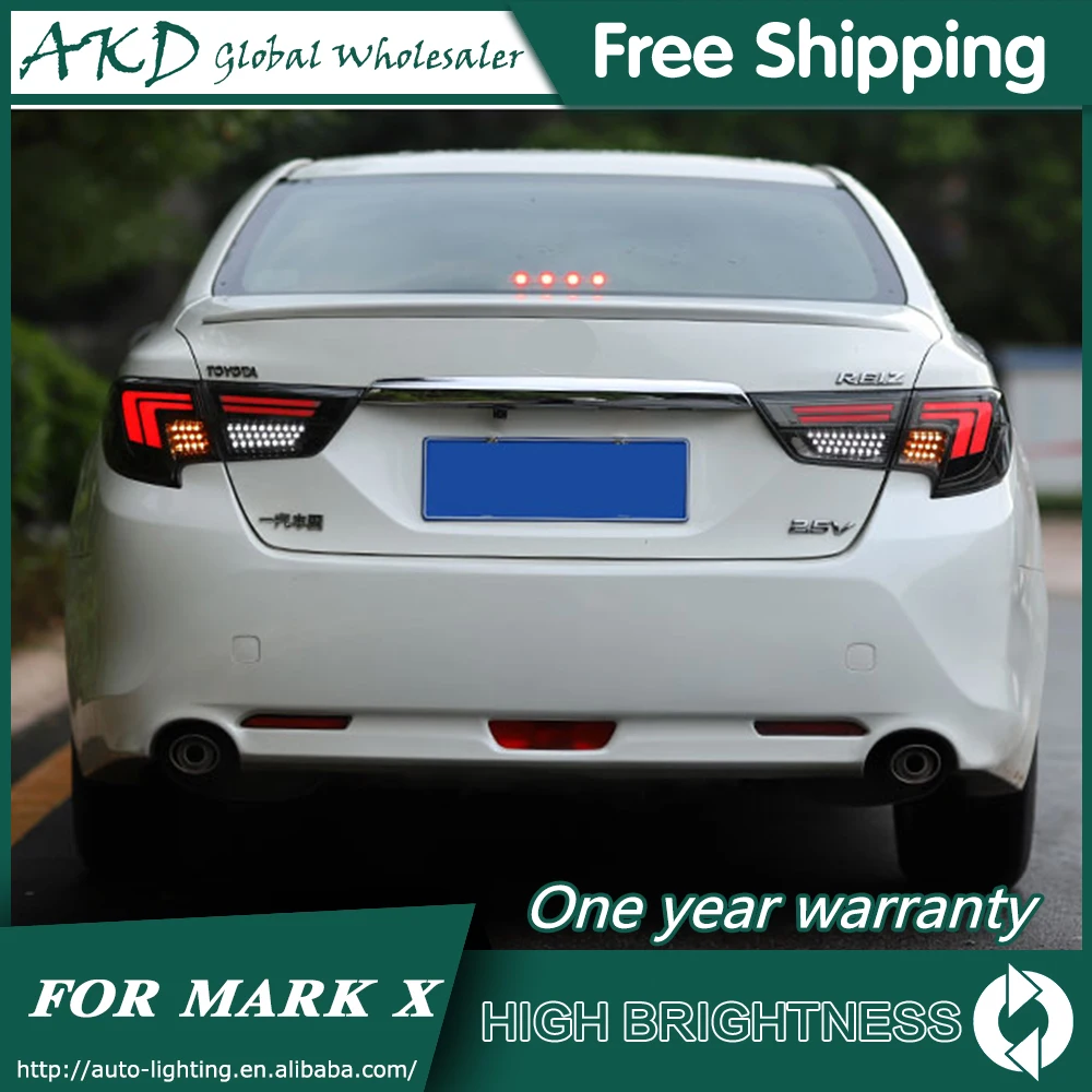 Задний фонарь для автомобиля Toyota Mark X- рейз задние фонари светодиодные противотуманные фары DRL дневные ходовые огни тюнинг автомобильные аксессуары