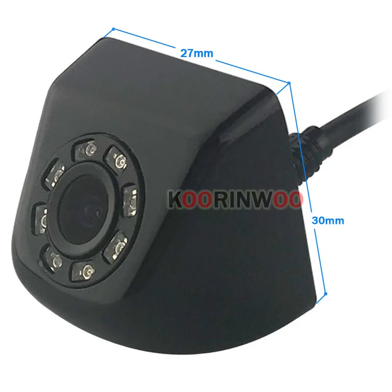 Koorinwoo Интеллектуальный кабель переключения фронтальная камера/Автомобильная камера заднего вида/боковая камера AV видео Автомобильная обратная система для парковки DVD