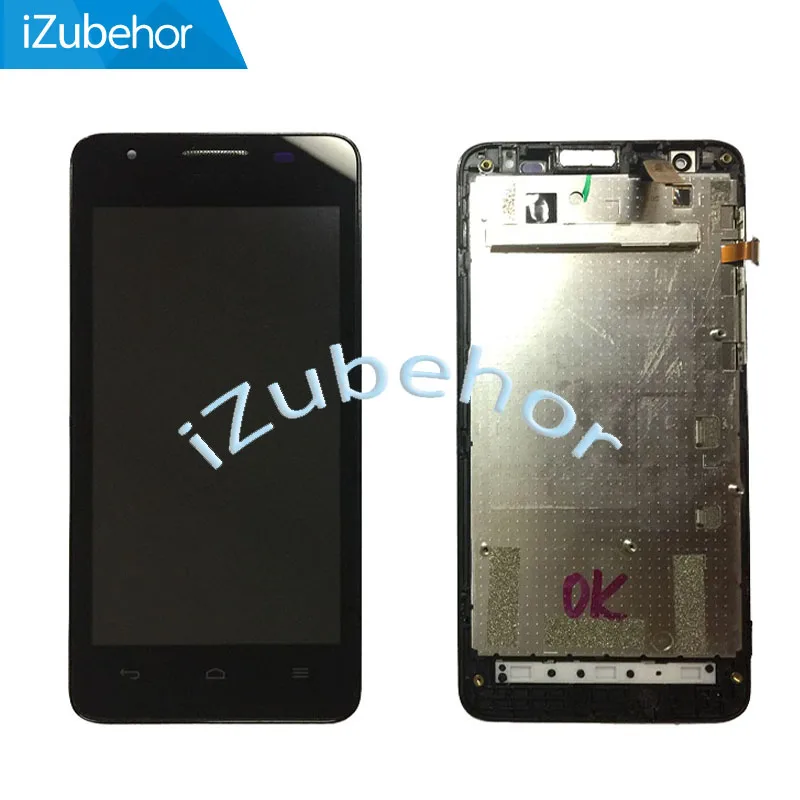 ЖК-дисплей с рамкой для Huawei Ascend G510 U8951 сенсорный экран дигитайзер в сборе 4 5 дюйма