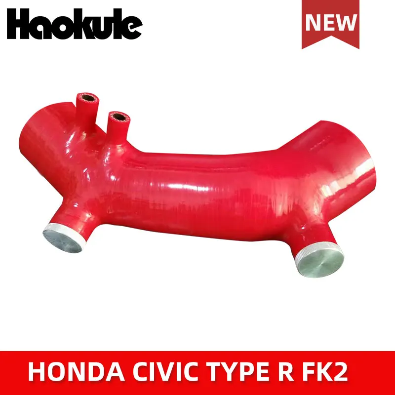 Performance Turbo Silicone Intake Pipe Hose Blue Red Black for HONDA CIVIC TYPE R FK2 2015-2017 | Автомобили и мотоциклы